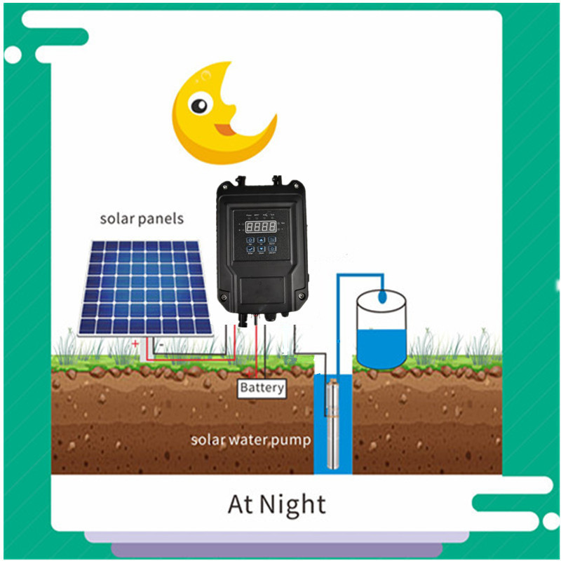 Submersible Solar Pump 72v Deep Well Dc Solar Powered Water Pump Solar Powered Water Pump System for Agriculture