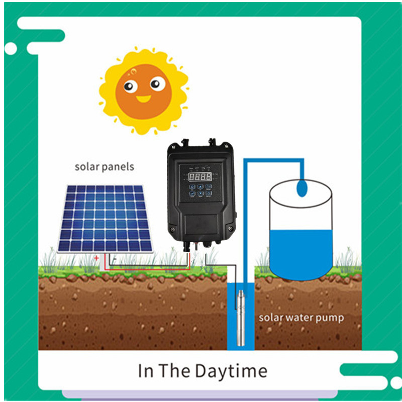 Submersible Solar Pump 72v Deep Well Dc Solar Powered Water Pump Solar Powered Water Pump System for Agriculture