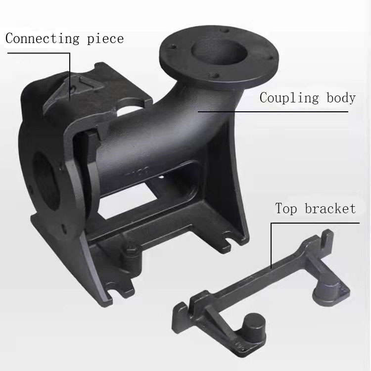 Cast Iron DN100 Pump Coupling Device