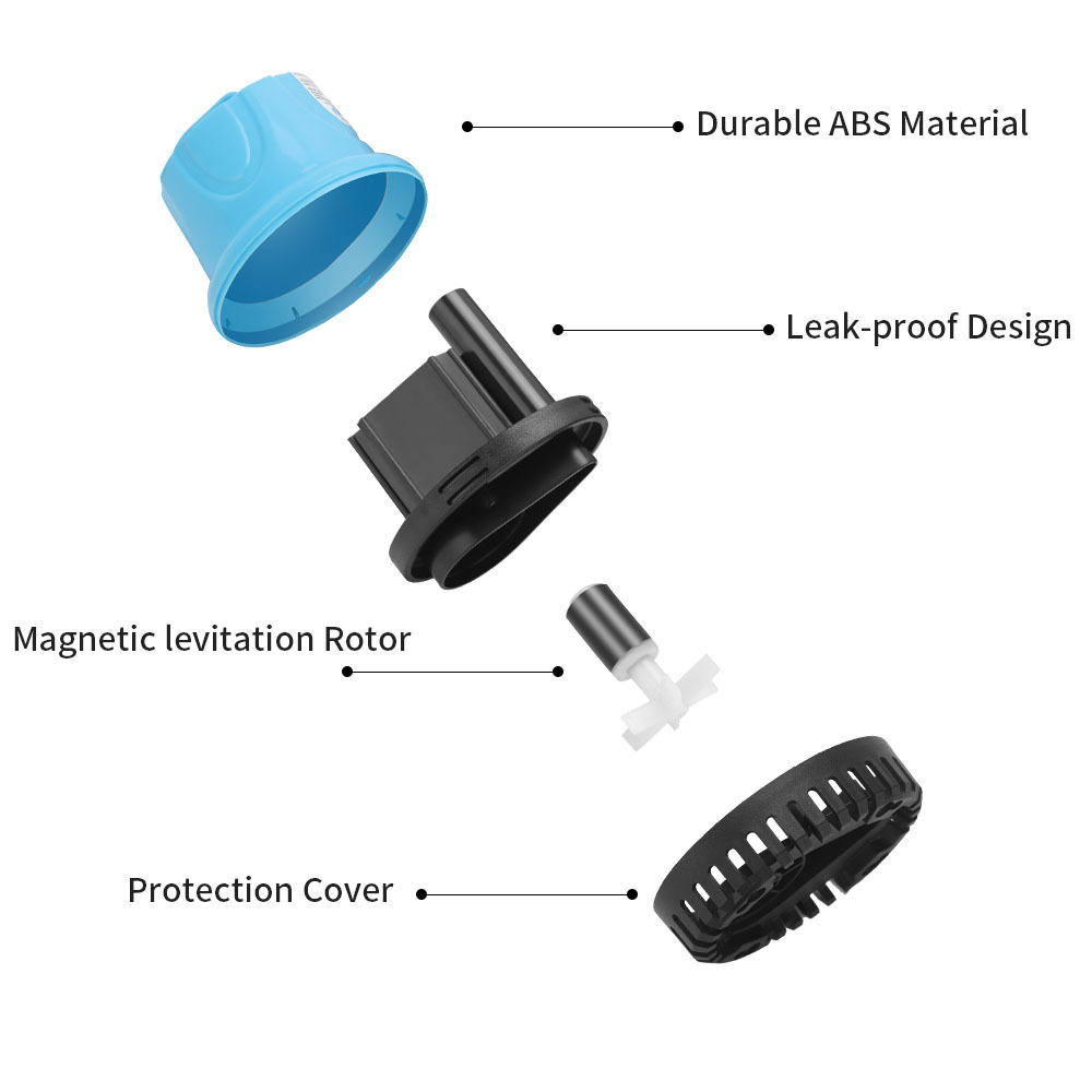 Bottom Suction Pump Fish Tank Submersible Pump Through Aquarium Water Cycle Pumping Water Change Water Filter Oxygenation Fish Tank Pump