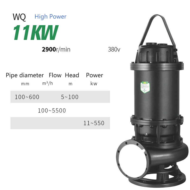 Submersible Sewage Pump For Waste Water Big Flow Buy Electrical Pumps