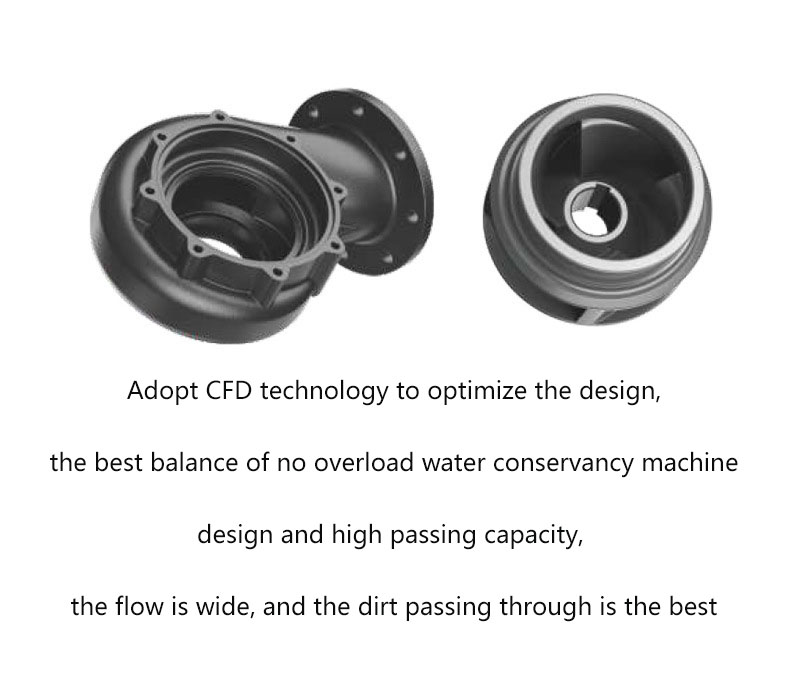 Submersible Sewage Pump for Waste Water Big Flow