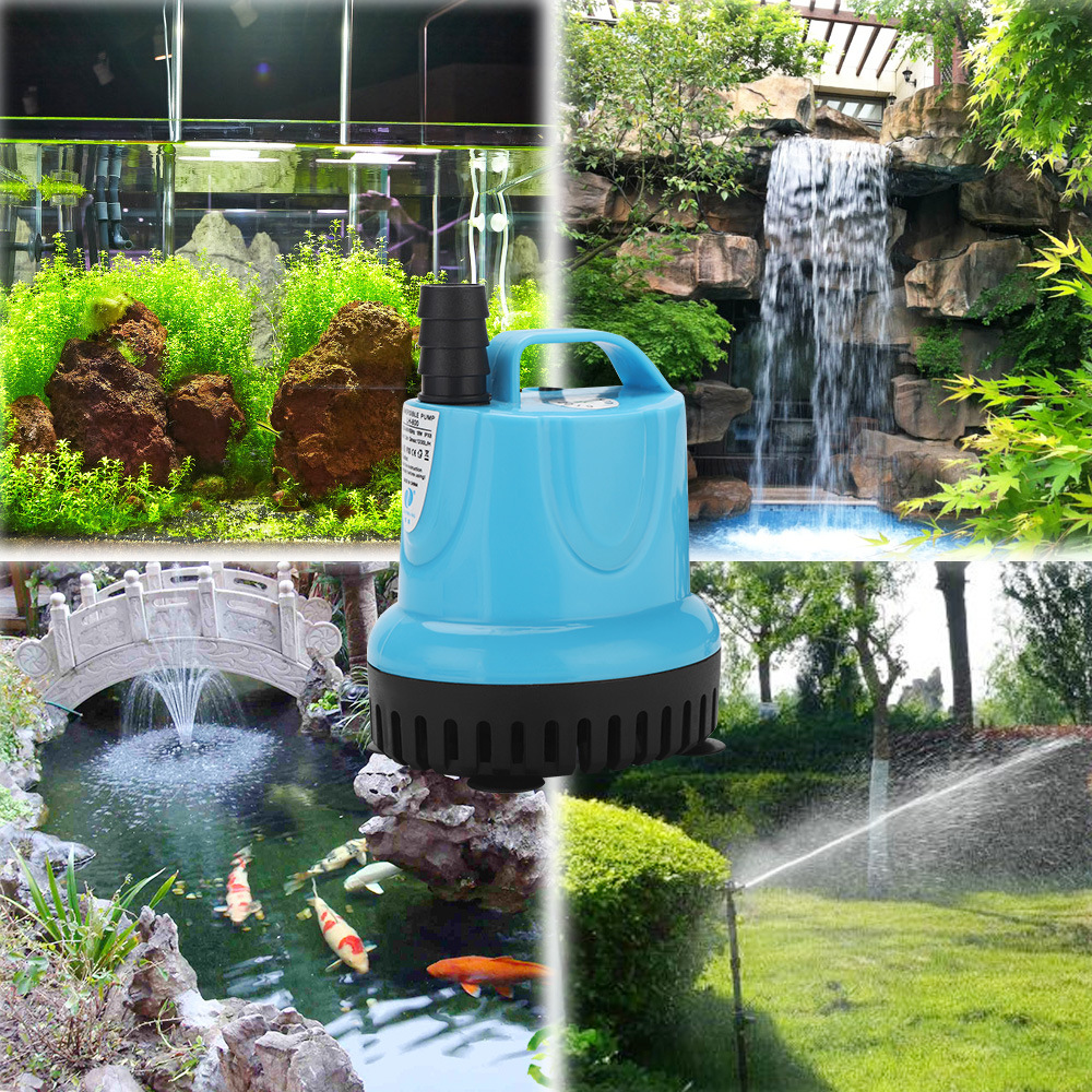 Bottom Suction Pump Fish Tank Submersible Pump Through Aquarium Water Cycle Pumping Water Change Water Filter Oxygenation Fish Tank Pump